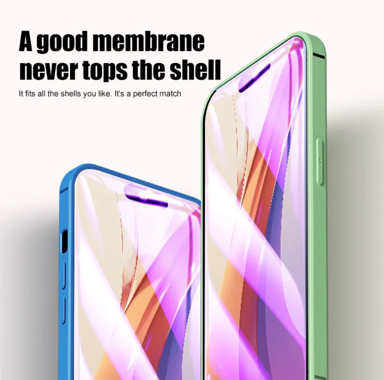 PJun Branded Violet Anti-Blue Light Glass Screen Protector 2pcs- iPhone PJun Branded Violet Anti-Blue Light Glass Screen Protector 2pcs- iPhone